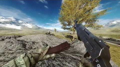 Battlefield 4 Izhmash Nikonov AN-94 "Abakan" first person and third person reloads