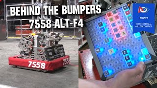 7558 ALTF4 | Behind the Bumpers | FRC CRESCENDO Robot