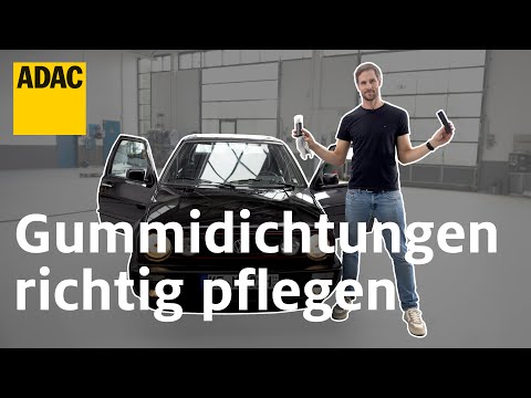 Gummidichtungen am Auto richtig pflegen und erhalten, Einfach. Selber.  Machen.