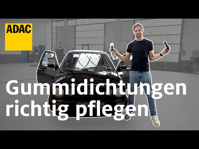 Gummidichtungen am Auto richtig pflegen und erhalten, Einfach. Selber.  Machen.