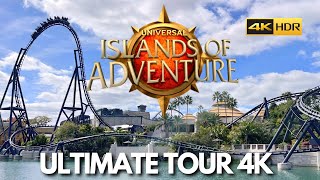 Islands of Adventure Orlando 2024 Tour in 4K | Universal Orlando Resorts