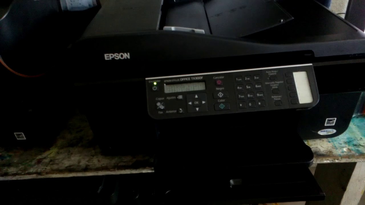 Epson TX300F - YouTube
