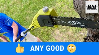 Battery Powered Pole Saw Review | Ryobi 40v Tools