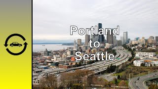 Portland, OR to Seattle, WA Drive-Lapse