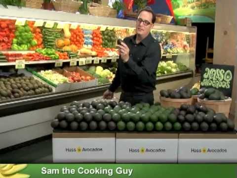 How to Pick/Choose An Avocado - Tips for Buying Avocados with Sam the Cooking Guy
