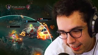 É FACIL JOGAR DE ADC QUANDO O SUPORTE É BOM!