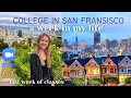 zoom university in san fransisco vlog || last week of classes