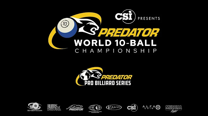 10-BALL  T. HOHMANN vs J. SHAW  2022 Predator Worl...