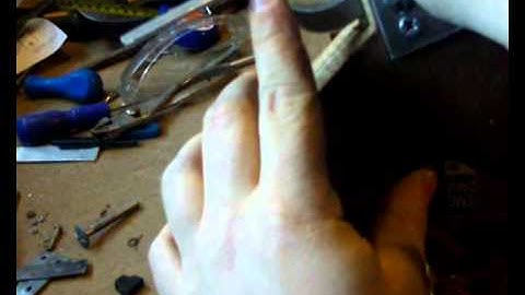 How to make a Pistol Crossbow Part 13