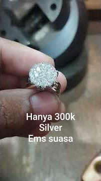 cincin emas silver suasa#ring #cincin #perhiasan #jewelry #diamond