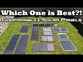 Portable Solar Panel Comparison, 11 Different Models! Sunpower, Baldr, Rockpals, Bluetti, and More!