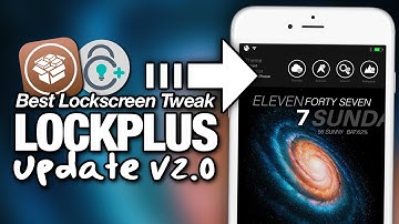 BEST Lockscreen TWEAK LockPlus10 UPDATED V 2.0 - Fully Customize Your Lockscreen On iOS 10