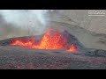 Meradalir Volcano on Mt. Fagradalsfjall in Iceland August 2022