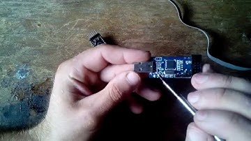 Самый дешевый AVR программатор - USBasp из Китая