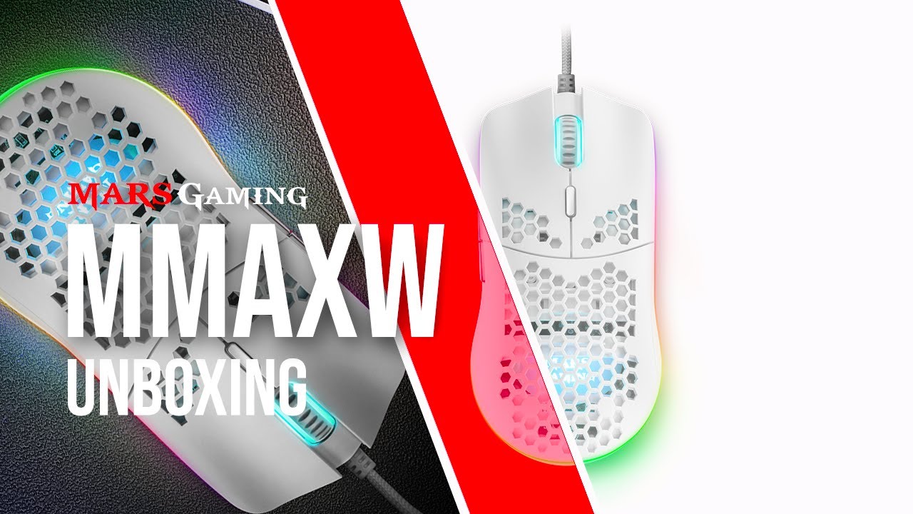 Mars gaming MMAX RGB Gaming Mouse Pink