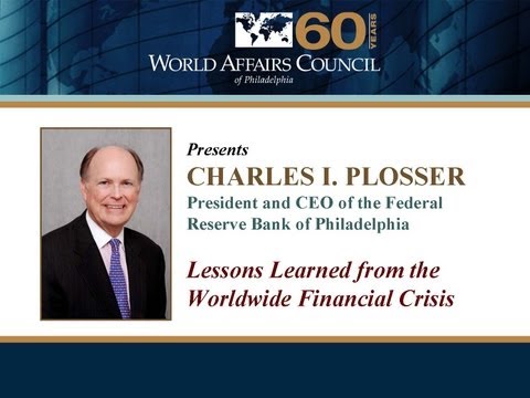 Charles I. Plosser at the World Affairs Council, F...
