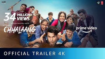 Chhalaang Official Trailer | Rajkummar Rao, Nushrratt Bharuccha | Hansal Mehta | Nov 13