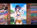 Drawing Zenless Zone Zero: Belle | drawholic