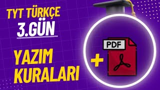 3 Yazım Kuralları 21 Günde Tyt Türkçe Kampı