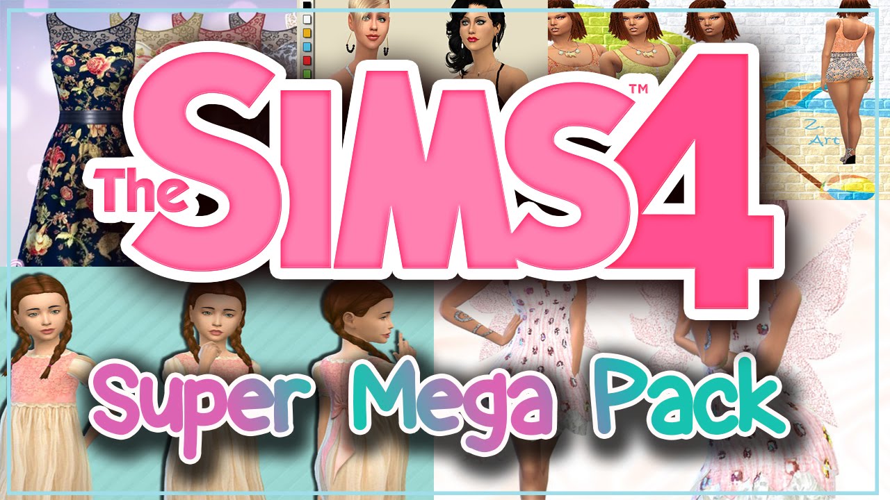 Sims 4 Cc Mega Pack 2022 Magicallasopa Gambaran