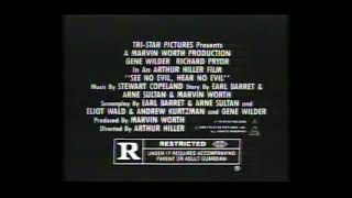 See No Evil, Hear No Evil Movie Trailer 1989 - TV Spot