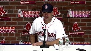 NYY@BOS: Lovullo discusses Papi, Bradley Jr. in win