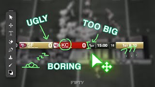 The Super Bowl scorebug sucked… but what if it didn’t?