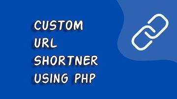Custom URL Shortener Using PHP and MySQL