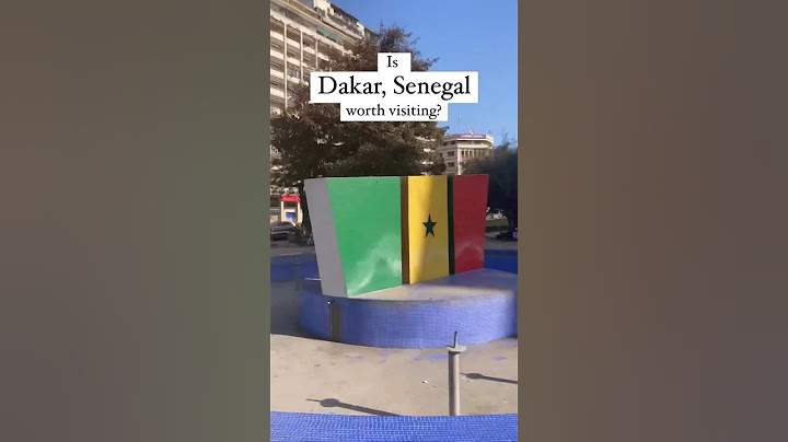 La capitale du Sénégal est 🔥🔥 #dakar #afrique #voyage #shorts #senegal