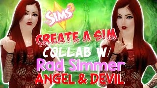 The Sims 3 Cas Collab W Rad Simmer - Angel Devil