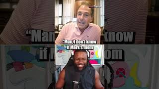 Nick Saban’s HILARIOUS story recruiting Mark Ingram 🤣🤣 #football #shorts