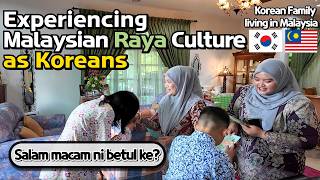 Korean Kids Cant Stop Eating Family Reacts To Raya Open House