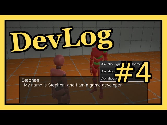 DevLog #4 - Dialogue System Using Inkle [Mystery] class=