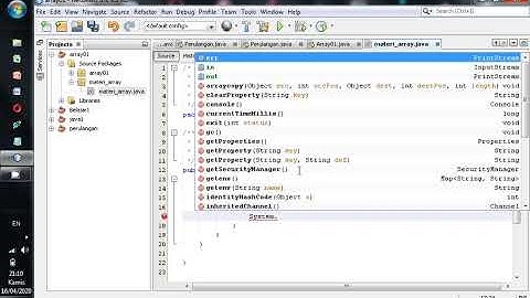 Tugas PBO Pertemuan 4 Tentang Array