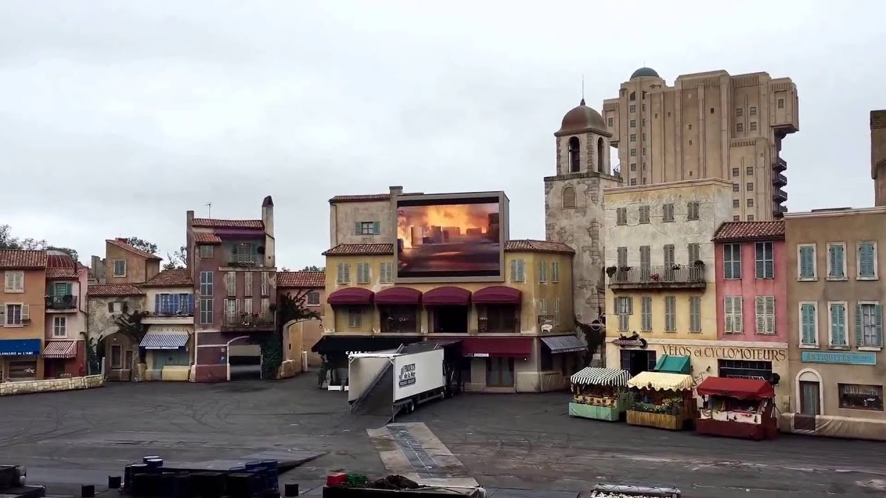 Disneyland Paris Car Stunt Show YouTube