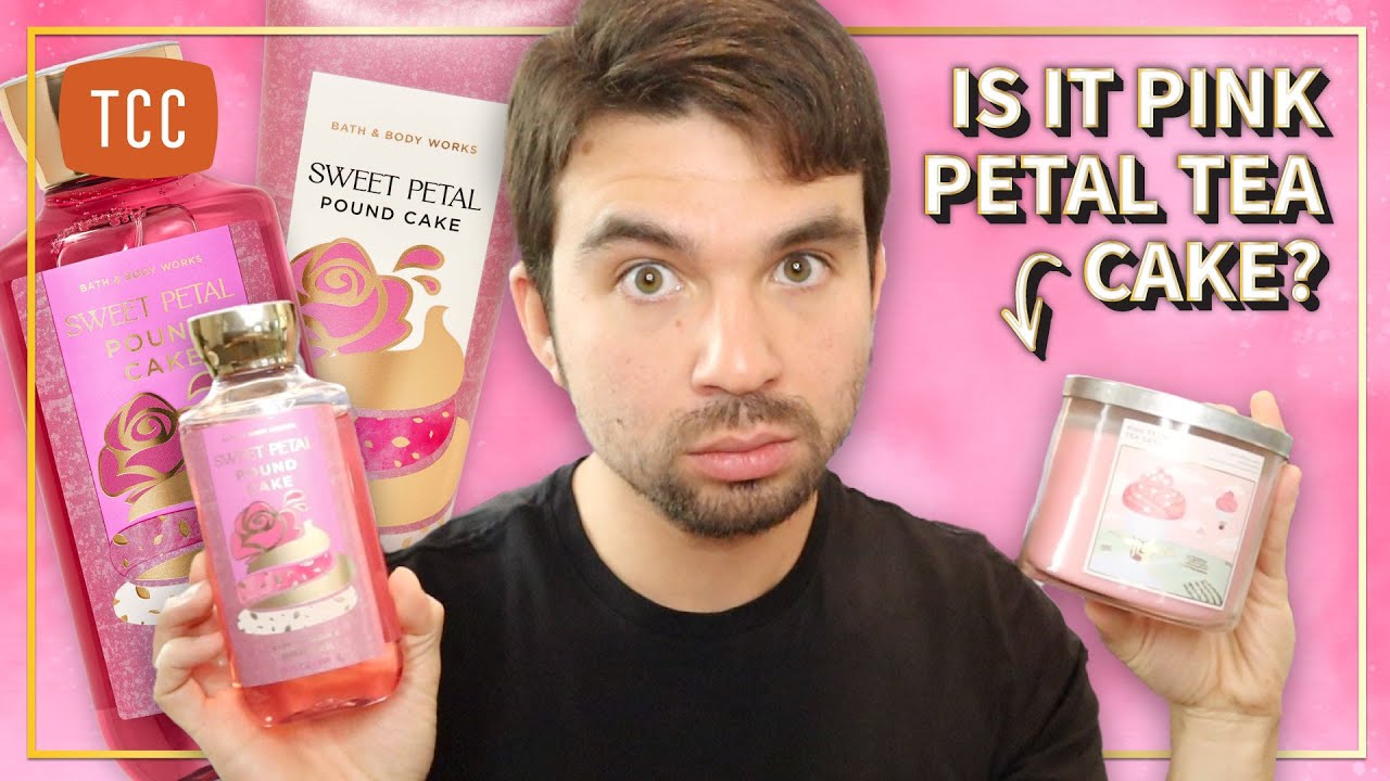 Sweet Petal Pound Cake Review Bath & Body Works (Is It Pink Petal Tea