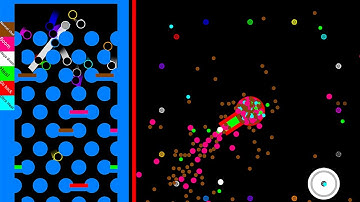 The Team Marble Battle 16 Color in Algodoo - Thc Game Mobile