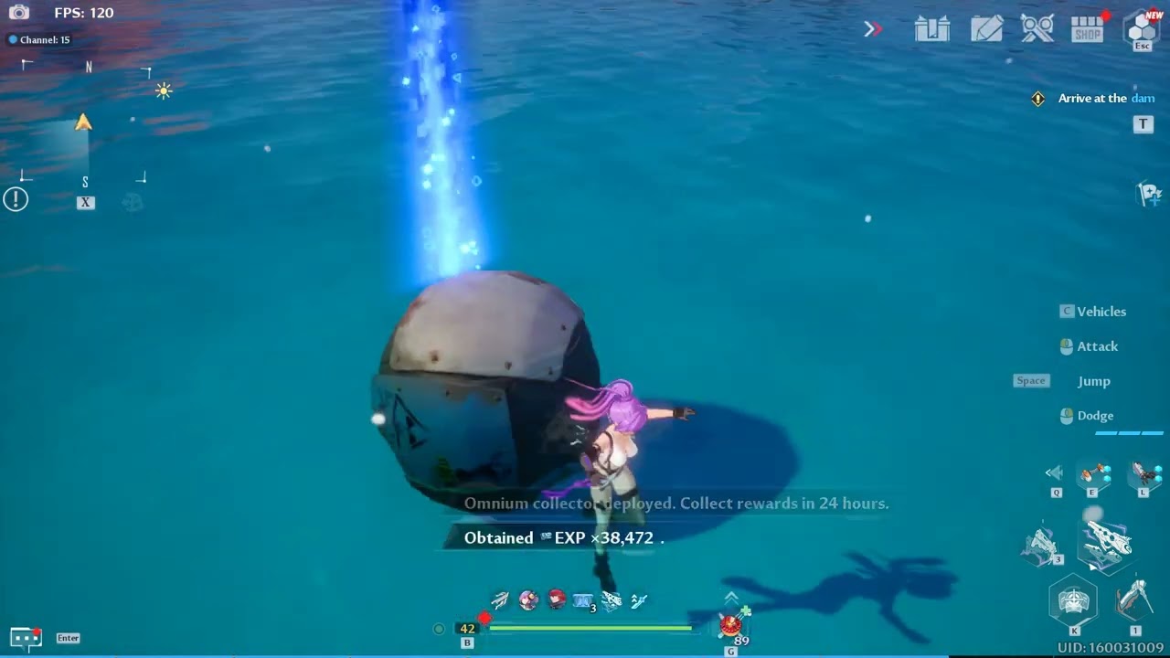 Tower of Fantasy Omnium Beacon - Best spot to hide using Strange Cube relic