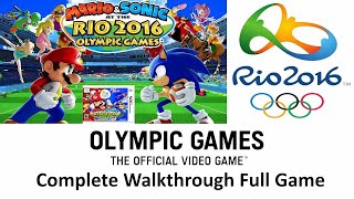 Mario & Sonic at the Rio 2016 Olympic Games All 3DS Events | Olympic Video Games 🥇🥈🥉