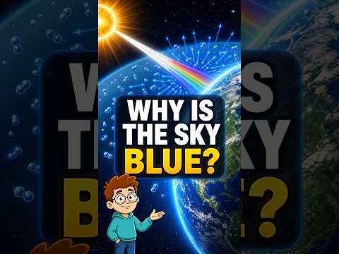 ✅ Why Is the Sky Blue? The Science of Sunlight, Atmosphere, and Scattering