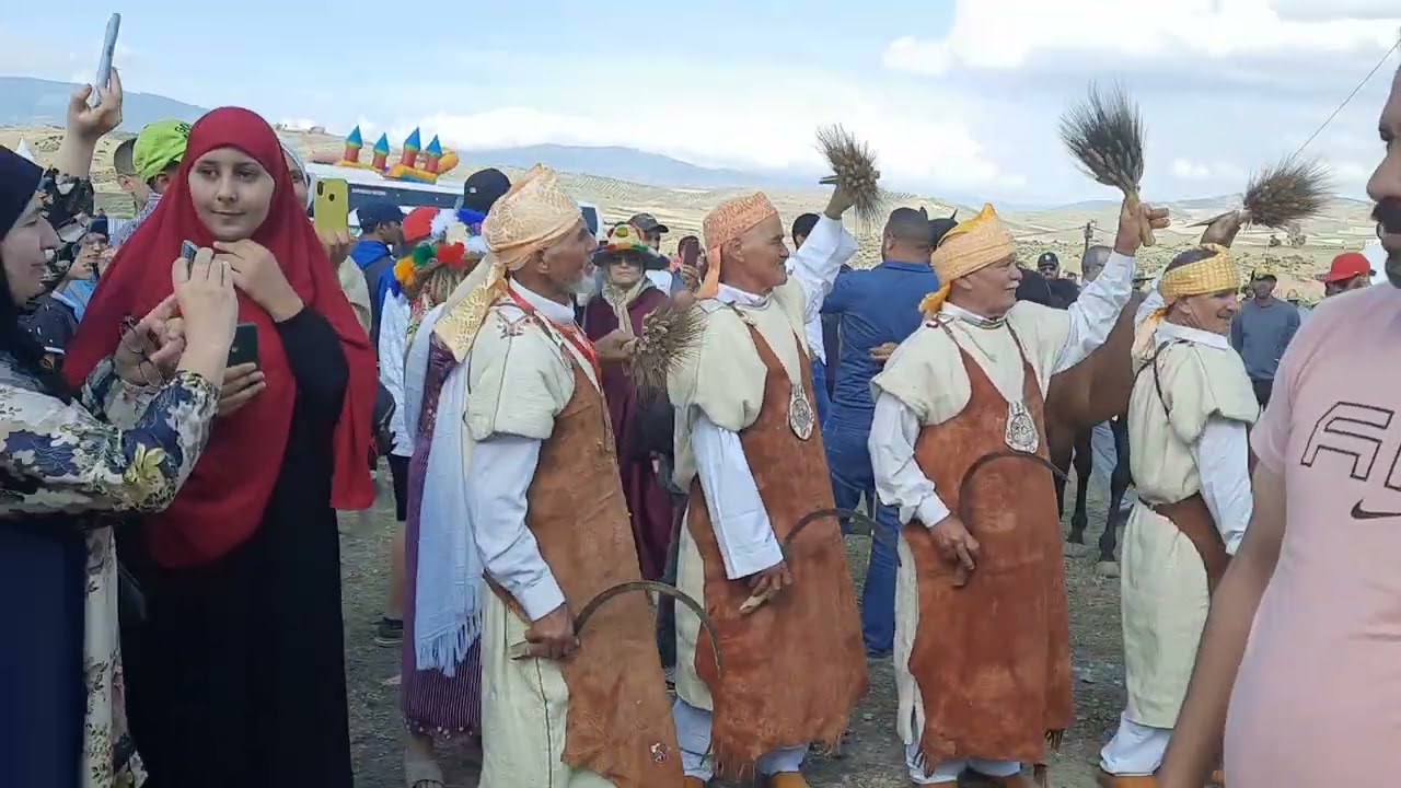 ماطا بجماعة عياشة الحصادة والطقطوقة الجبلية