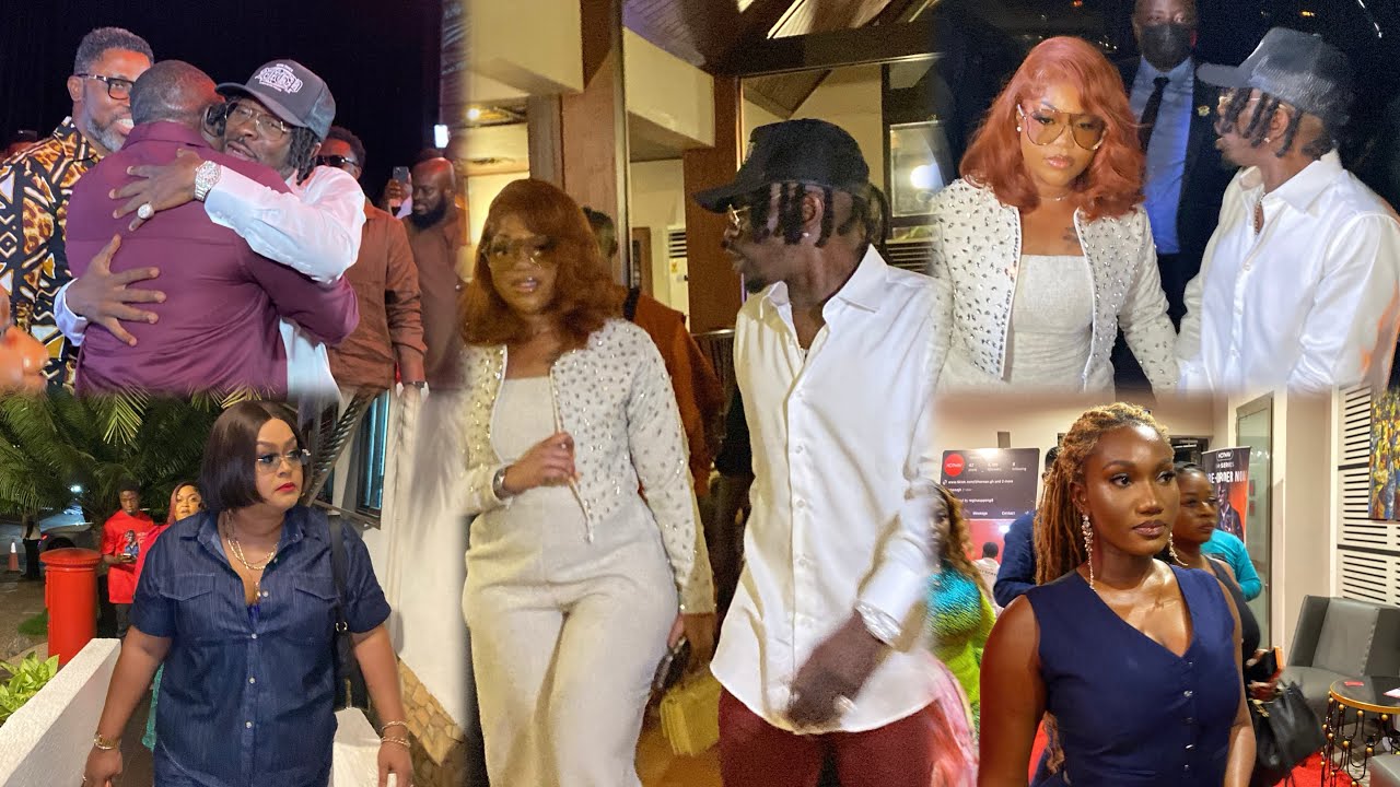 Shatta Wale & his girlfriend Met Wendy Shay, Vivian Jill, A Plus & Kuami Eugene @Hotwav Phone Launch