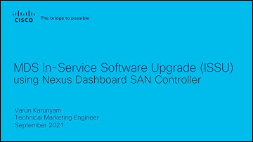 Simplify MDS In-Service Software Upgrades with NDFC