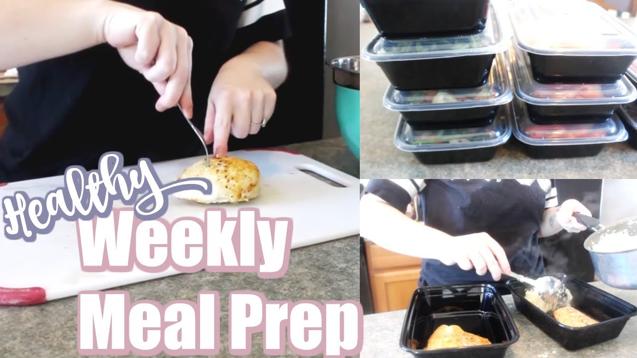 Weekly Family Meal Prep | Low Carb Meal Ideas - YouTube