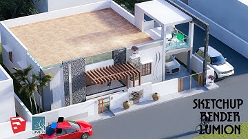 Lumion 8 | Sketchup | House Exterior Designs - 1