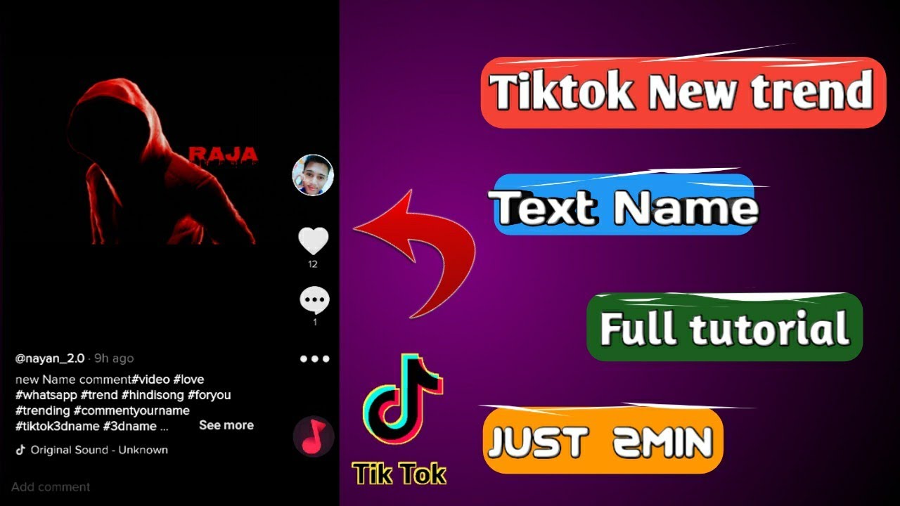 Tiktok new trend ! anonymous name art bangla ! bengali techzone - YouTube