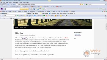 Wordpress Tutorial-How To Add Widget To Wordpress