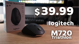 logitech M720 Triathlon Unboxing (shot on iPhone 16 Pro)