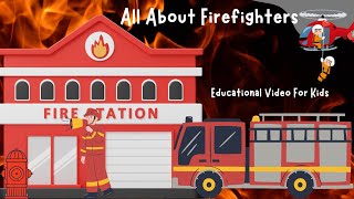 All About Firefighters for Kids 🚒 | Educational Video with Voiceover