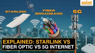 Speed, Reliability, Cost: What's The Difference Between Starlink, Fiber Broadband & 4G/5G Internet